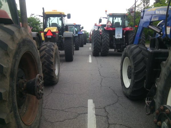 tractor line up